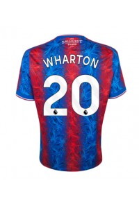 Crystal Palace Adam Wharton #20 Fotballdrakt Hjemme Klær 2024-25 Korte ermer